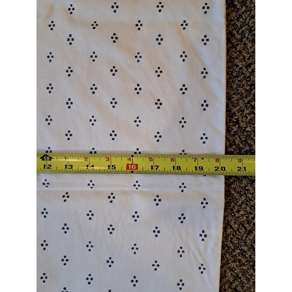 Threshold Queen Cotton Sheet Set Fitted Sheet Pillowcase Deep Pocket White NWOT